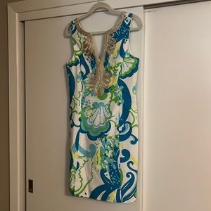Lilly Pulitzer Janice Shift Dress in Crystal Coast